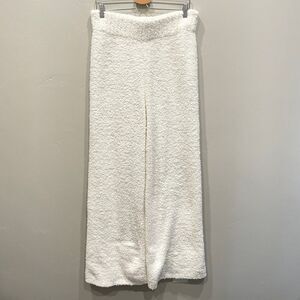 SKIMS Cozy Knit Pant in White / Bone - Size: L / XL